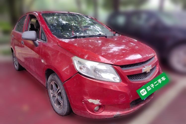 Used Chevrolet Sail 2013 Sedan 1.2L Manual Warm Edition Front Right 45 Deg