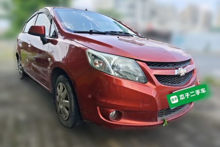 Used Chevrolet Sail 2013 Sedan 1.4L Manual Elegance Edition Front Right 45 Deg