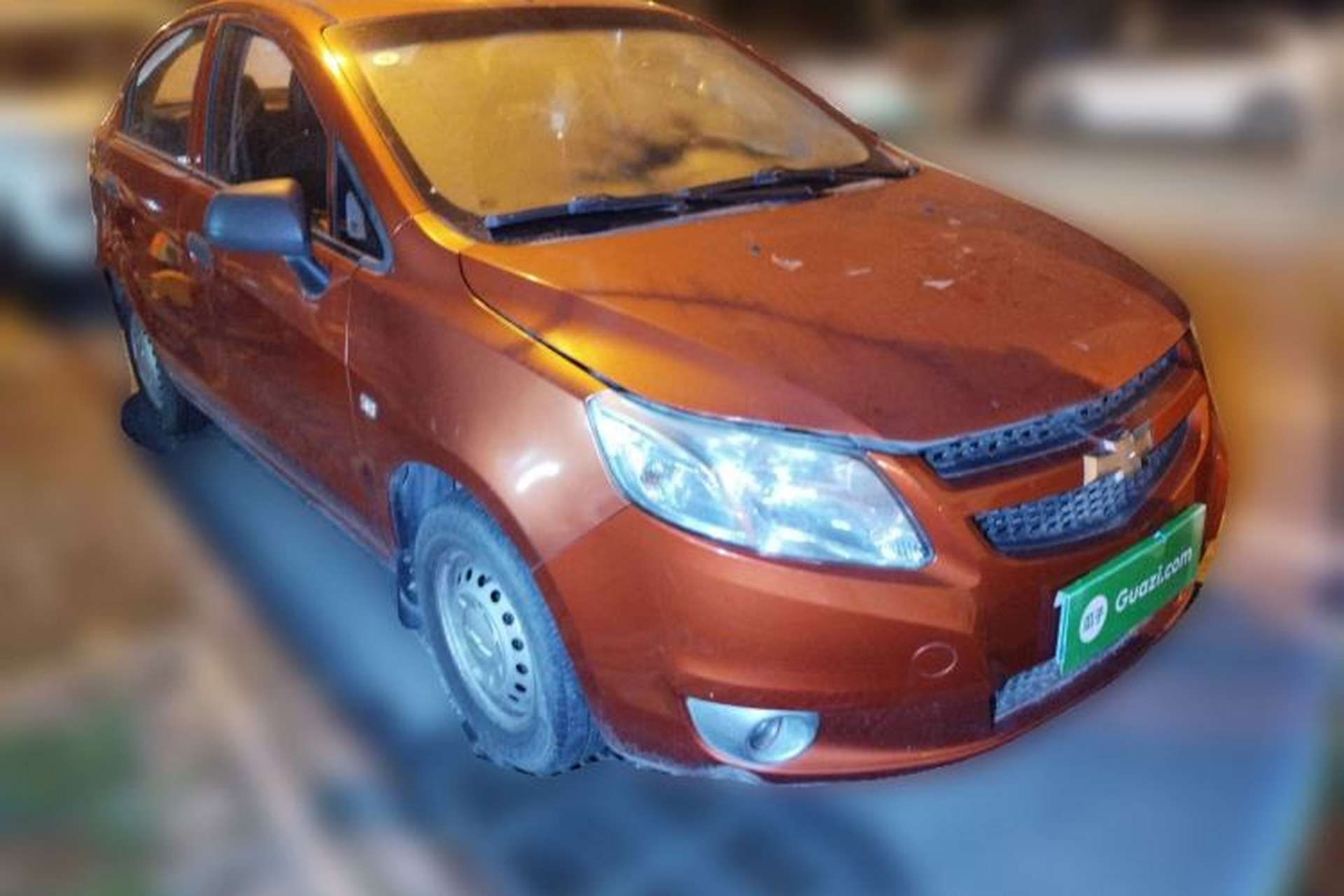 Used Chevrolet Sail 2013 Sedan 1.2L Manual Fashionable Happiness Edition Front Right 45 Deg