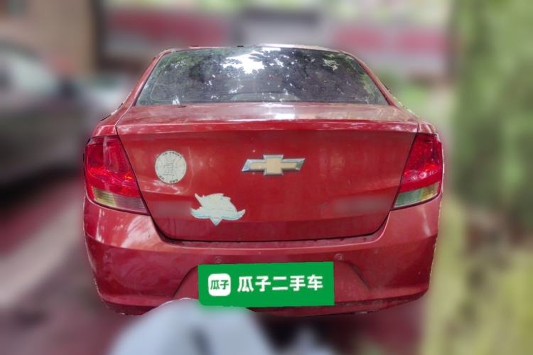 Used Chevrolet Sail 2013 Sedan 1.2L Manual Warm Edition Rear
