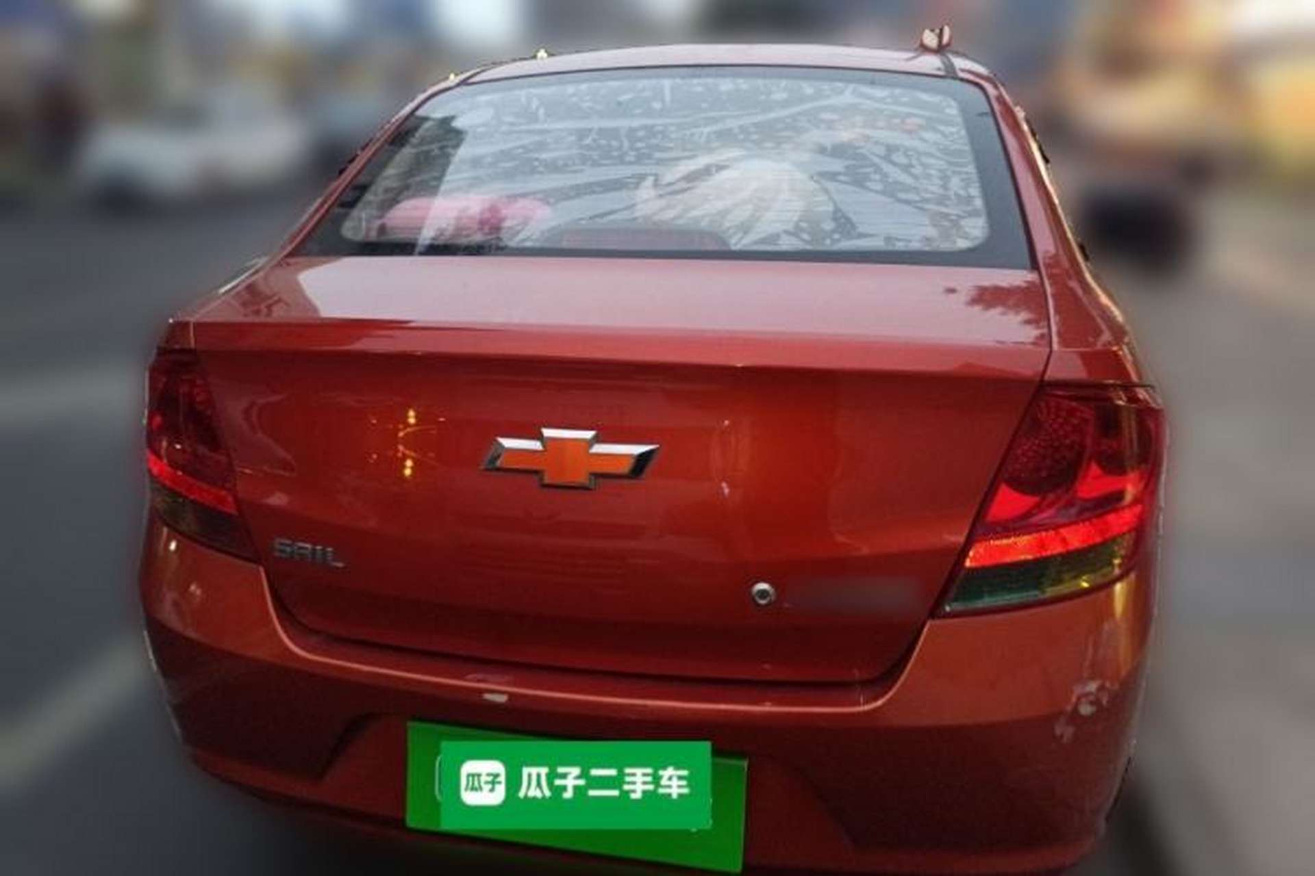 Used Chevrolet Sail 2013 Sedan 1.2L Manual Fashion Edition Rear