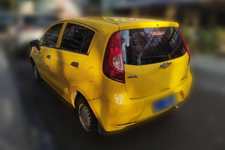 Used Chevrolet Sail 2013 Hatchback 1.2L Manual Warm Edition Rear Left 45 Deg