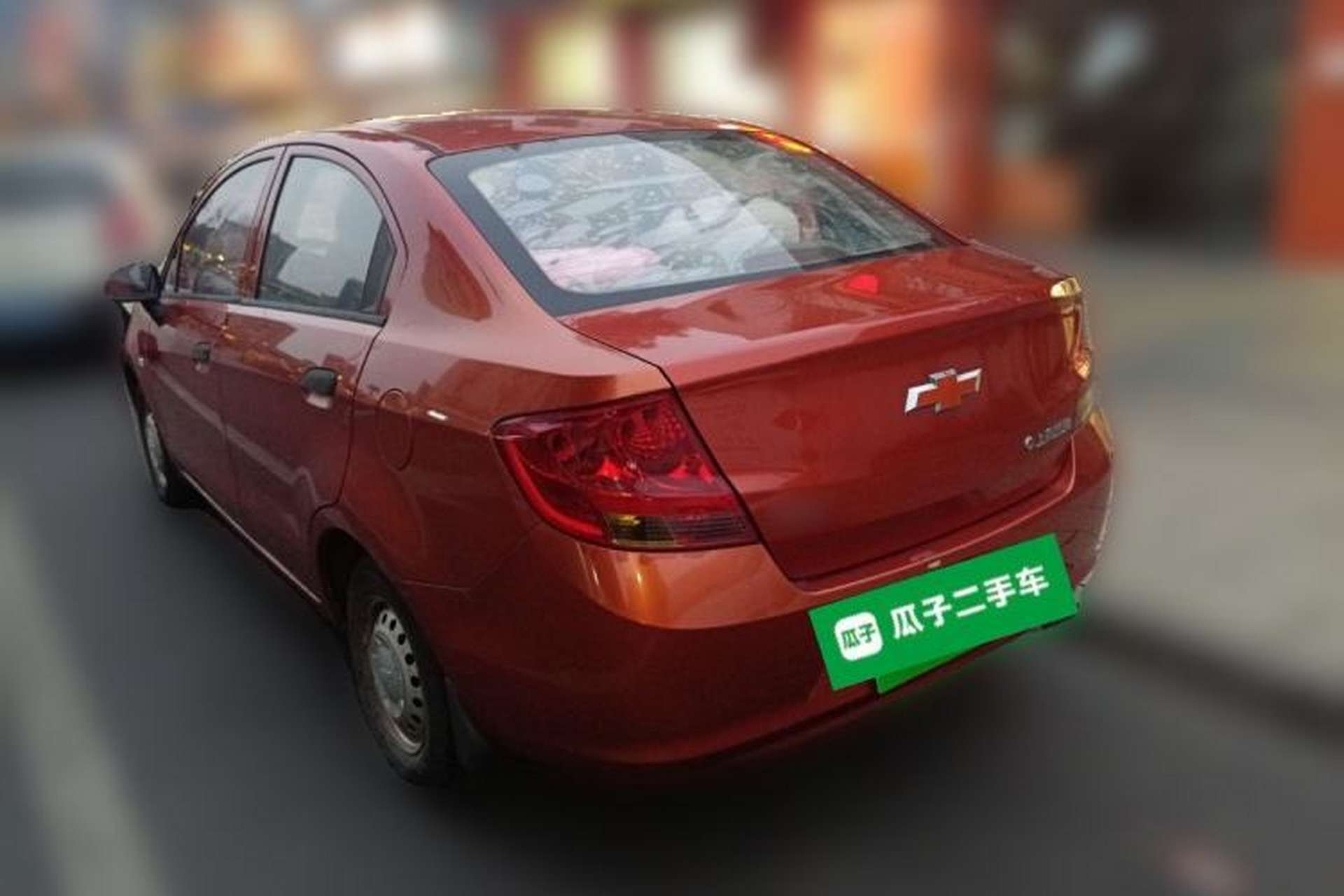 Used Chevrolet Sail 2013 Sedan 1.2L Manual Fashion Edition Rear Left 45 Deg