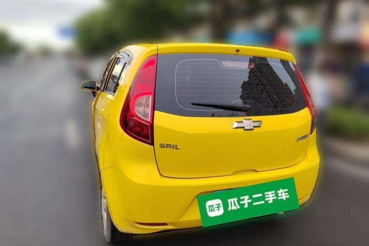 Used Chevrolet Sail 2013 Hatchback 1.4L AMT U-Style Edition Rear Left 45 Deg