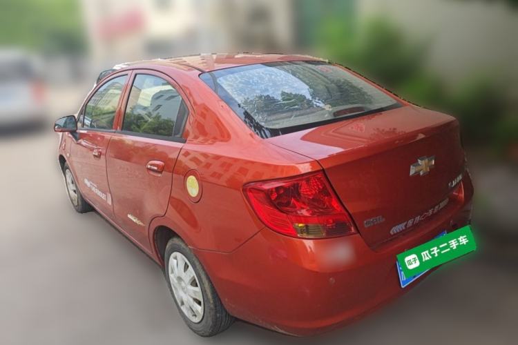 Used Chevrolet Sail 2013 Sedan 1.4L AMT Enjoy Edition Rear Left 45 Deg