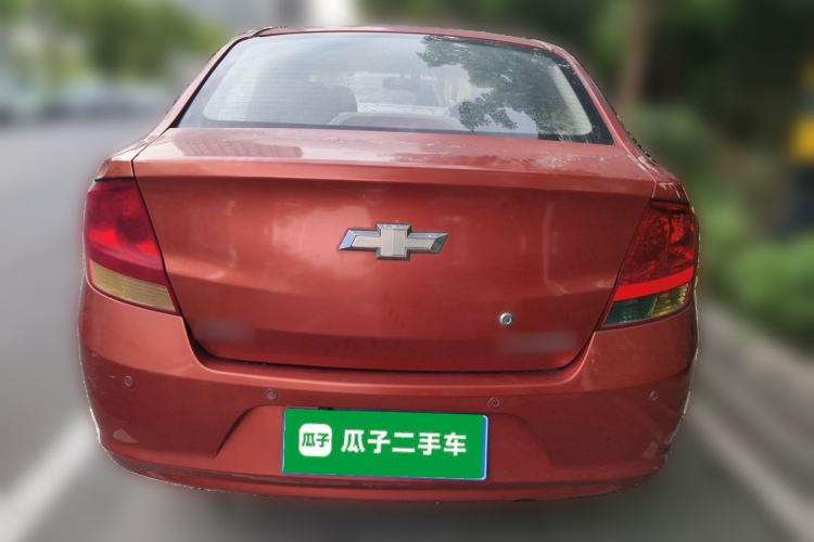 Used Chevrolet Sail 2013 Sedan 1.4L AMT Enjoy Edition Rear