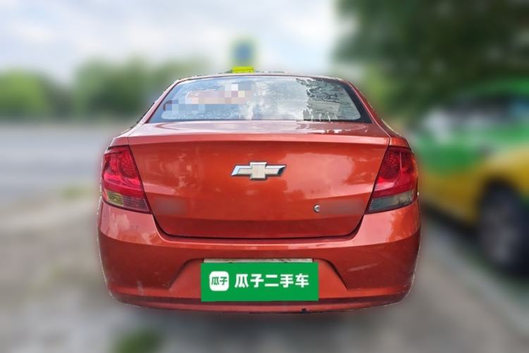 Used Chevrolet Sail 2013 Sedan 1.4L Manual Elegance Edition Rear