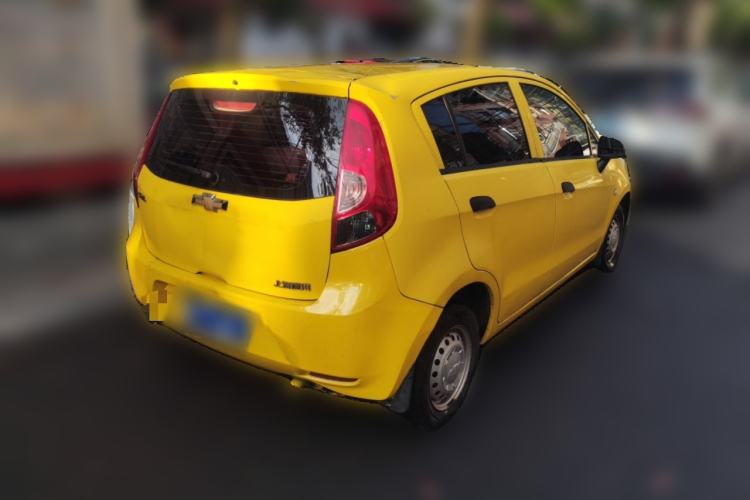 Used Chevrolet Sail 2013 Hatchback 1.2L Manual Warm Edition Rear Right 45 Deg