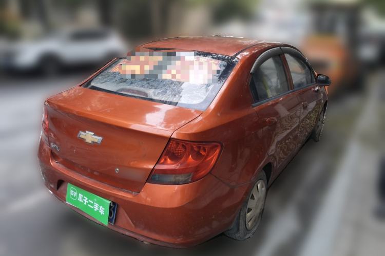 Used Chevrolet Sail 2013 Sedan 1.4L Manual Elegance Edition Rear Right 45 Deg