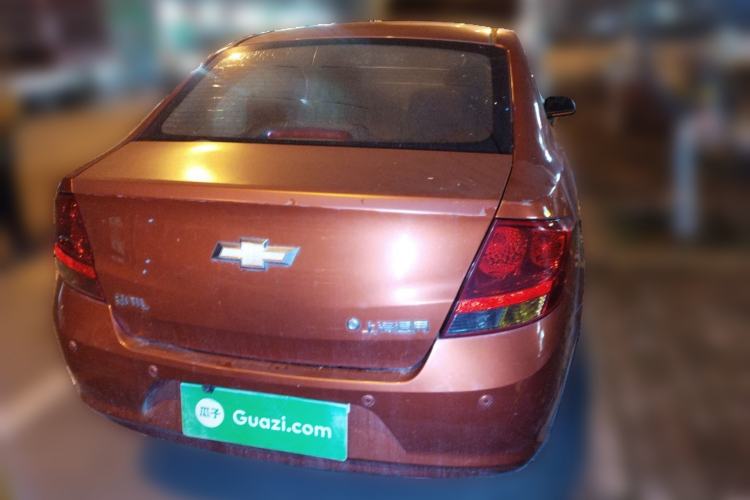 Used Chevrolet Sail 2013 Sedan 1.2L Manual Fashionable Happiness Edition Rear