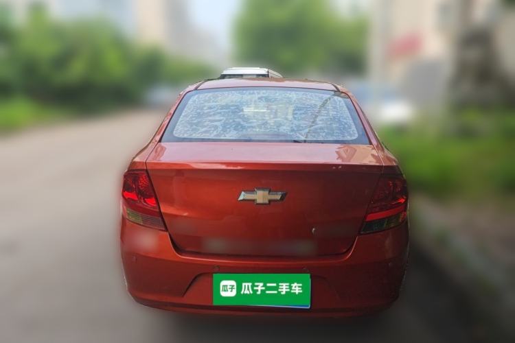 Used Chevrolet Sail 2013 Sedan 1.4L AMT Enjoy Edition Rear