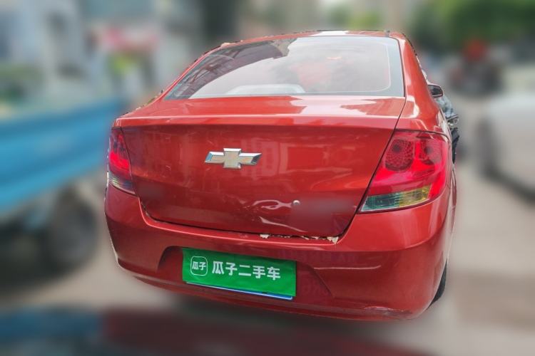 Used Chevrolet Sail 2013 Sedan 1.4L Manual Happiness Edition II Rear