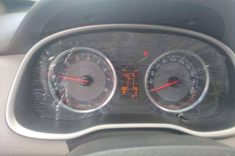 Used Chevrolet Sail 2015 Sail 3 1.3L Manual Ideal Edition Odometer Close Up
