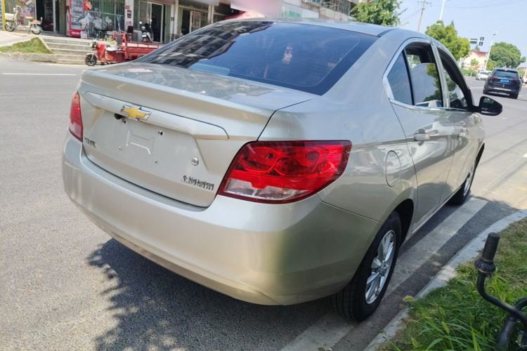 Used Chevrolet Sail 2015 Sail 3 1.3L AMT Ideal Edition Rear Right 45 Deg