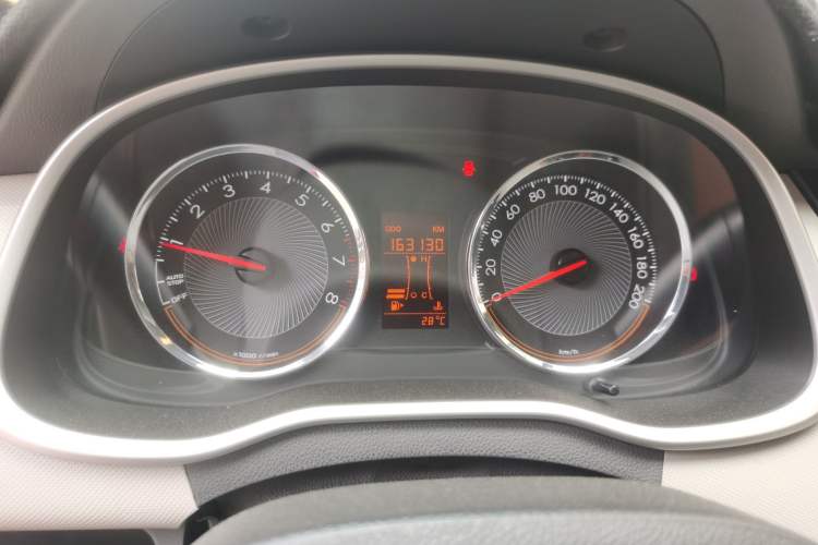 Used Chevrolet Sail 2015 Sail 3 1.5L Manual with Ideal Sunroof Edition Odometer Close Up