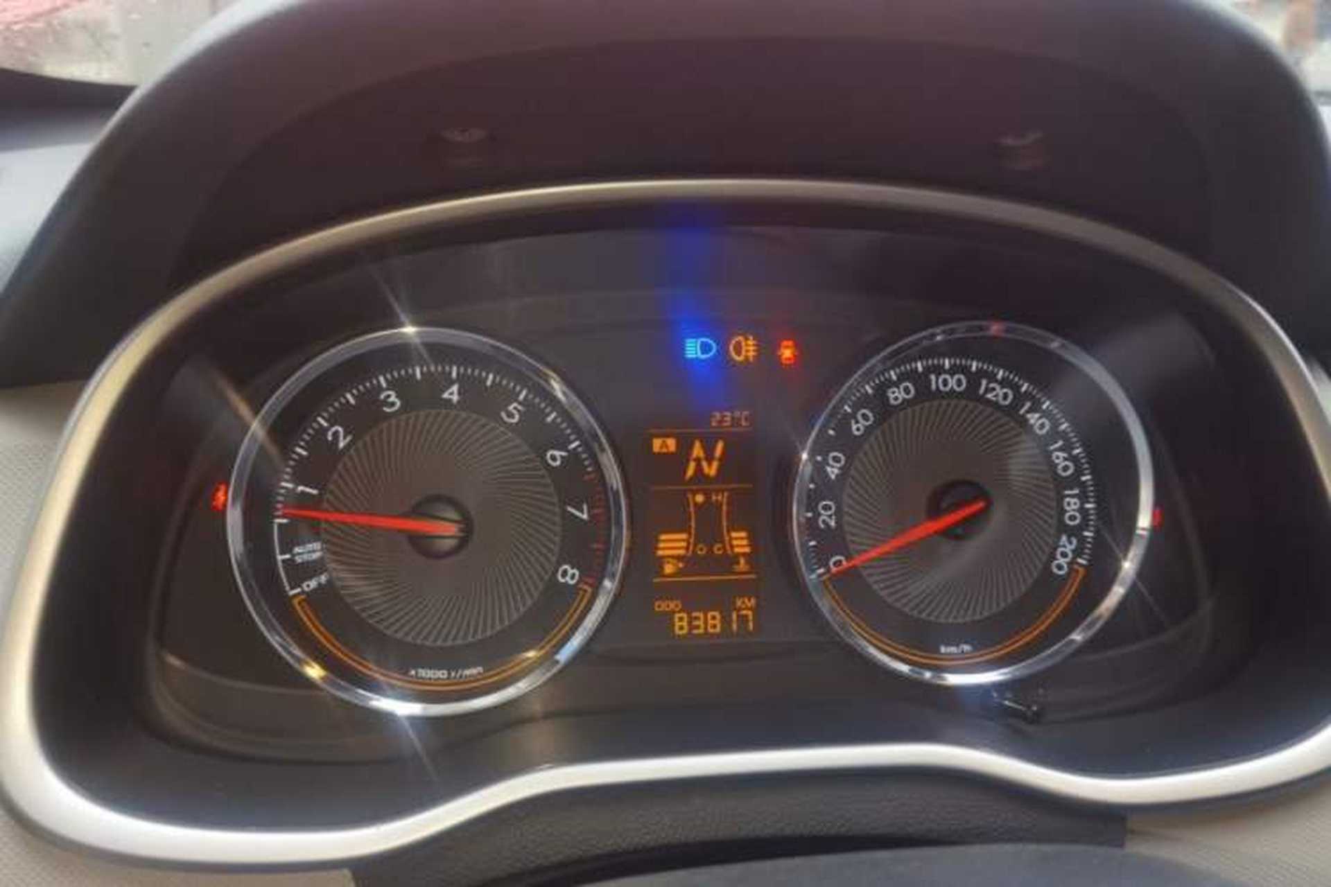 Used Chevrolet Sail 2015 Sail 3 1.3L AMT Ideal Edition Odometer Close Up