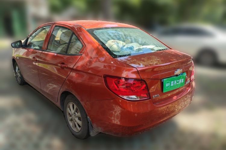 Used Chevrolet Sail 2015 Sail 3 1.3L AMT Ideal Edition Rear Left 45 Deg