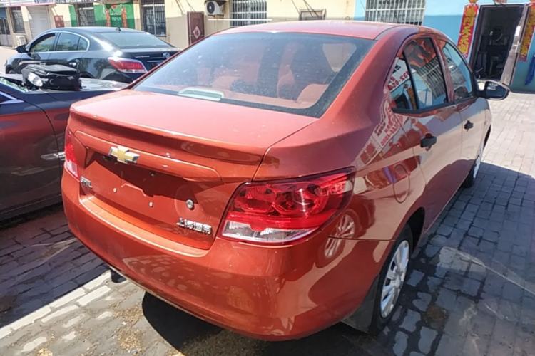 Used Chevrolet Sail 2015 Sail 3 1.3L Manual Warm Edition Rear Right 45 Deg