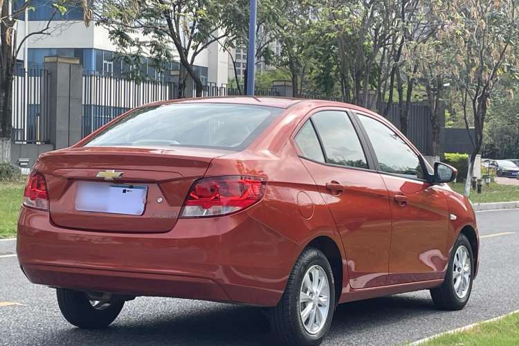 Used Chevrolet Sail 2015 Sail 3 1.5L Manual Happiness Edition Rear Right 45 Deg
