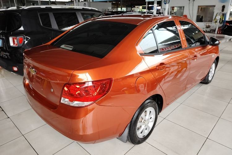 Used Chevrolet Sail 2015 Sail 3 1.3L AMT Ideal Edition Rear Right 45 Deg