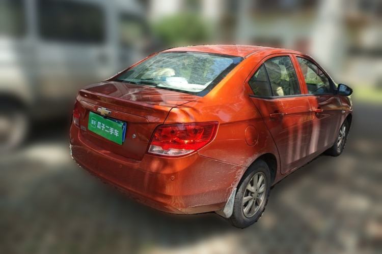 Used Chevrolet Sail 2015 Sail 3 1.3L AMT Ideal Edition Rear Right 45 Deg