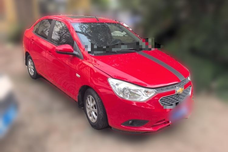 Used Chevrolet Sail 2015 Sail 3 1.5L AMT Happiness Sunroof Edition Front Right 45 Deg