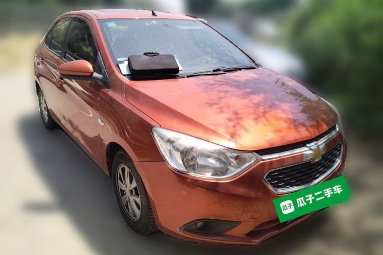 Used Chevrolet Sail 2015 Sail 3 1.5L AMT Happiness Sunroof Edition Front Right 45 Deg