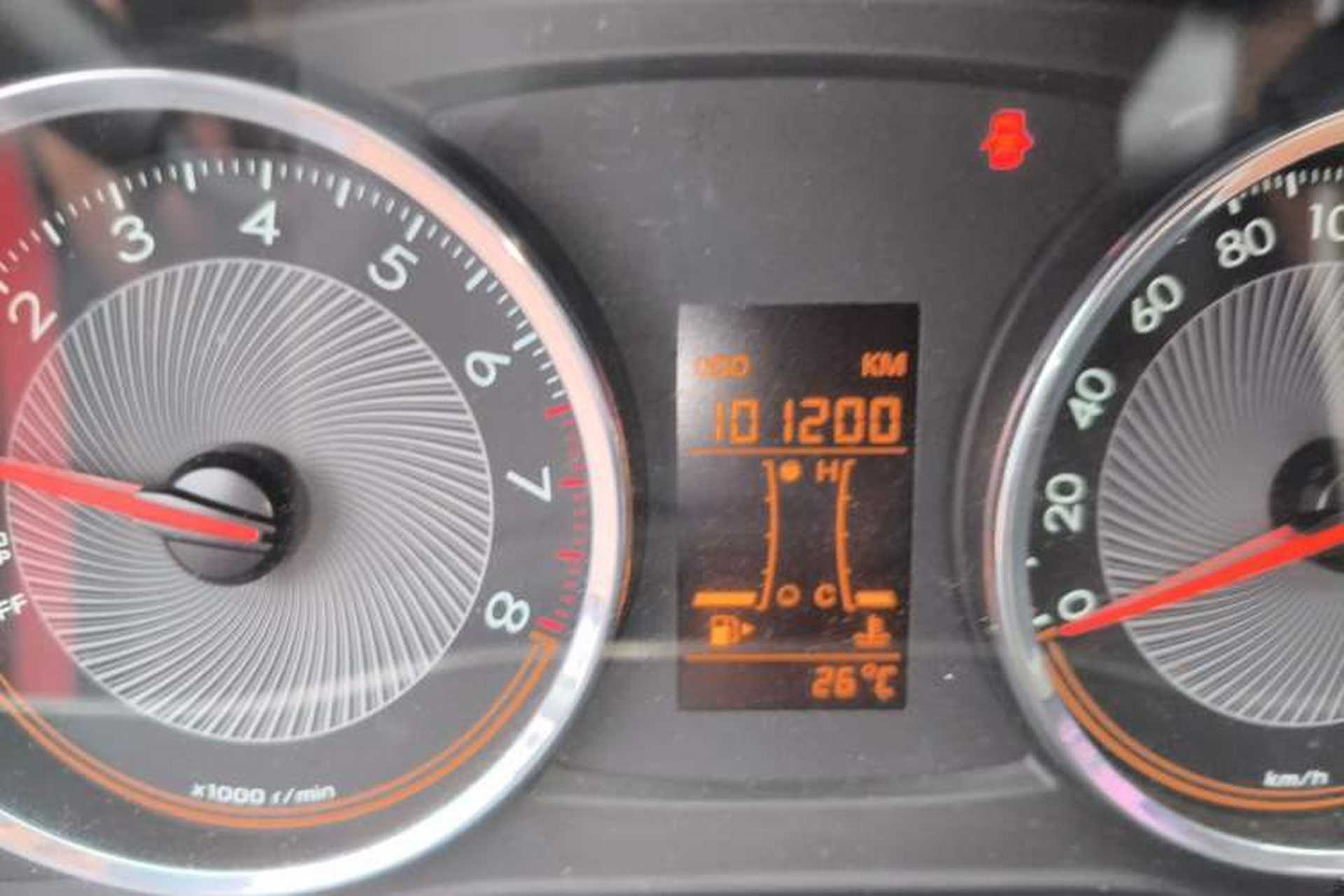Used Chevrolet Sail 2015 Sail 3 1.3L Manual with Ideal Sunroof Edition Odometer Close Up