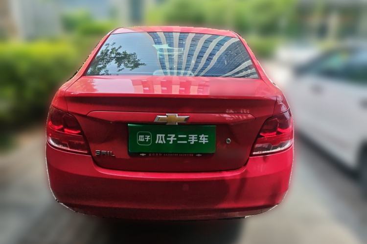 Used Chevrolet Sail 2015 Sail 3 1.5L Manual with Ideal Sunroof Edition Rear