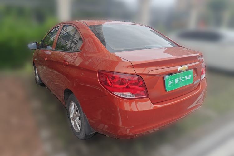 Used Chevrolet Sail 2015 Sail 3 1.3L AMT Ideal Edition Rear Left 45 Deg