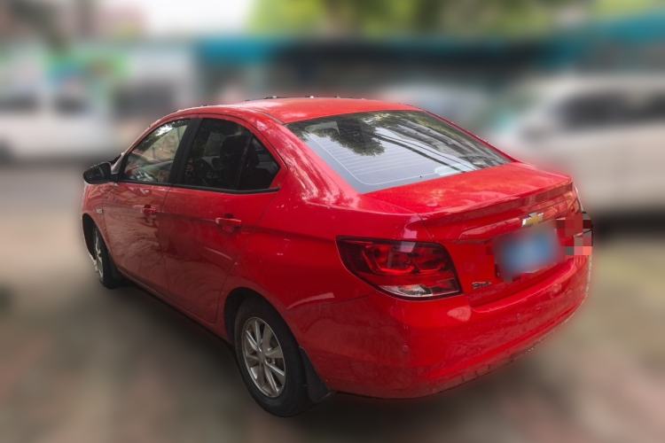 Used Chevrolet Sail 2015 Sail 3 1.5L AMT Happiness Sunroof Edition Rear Left 45 Deg
