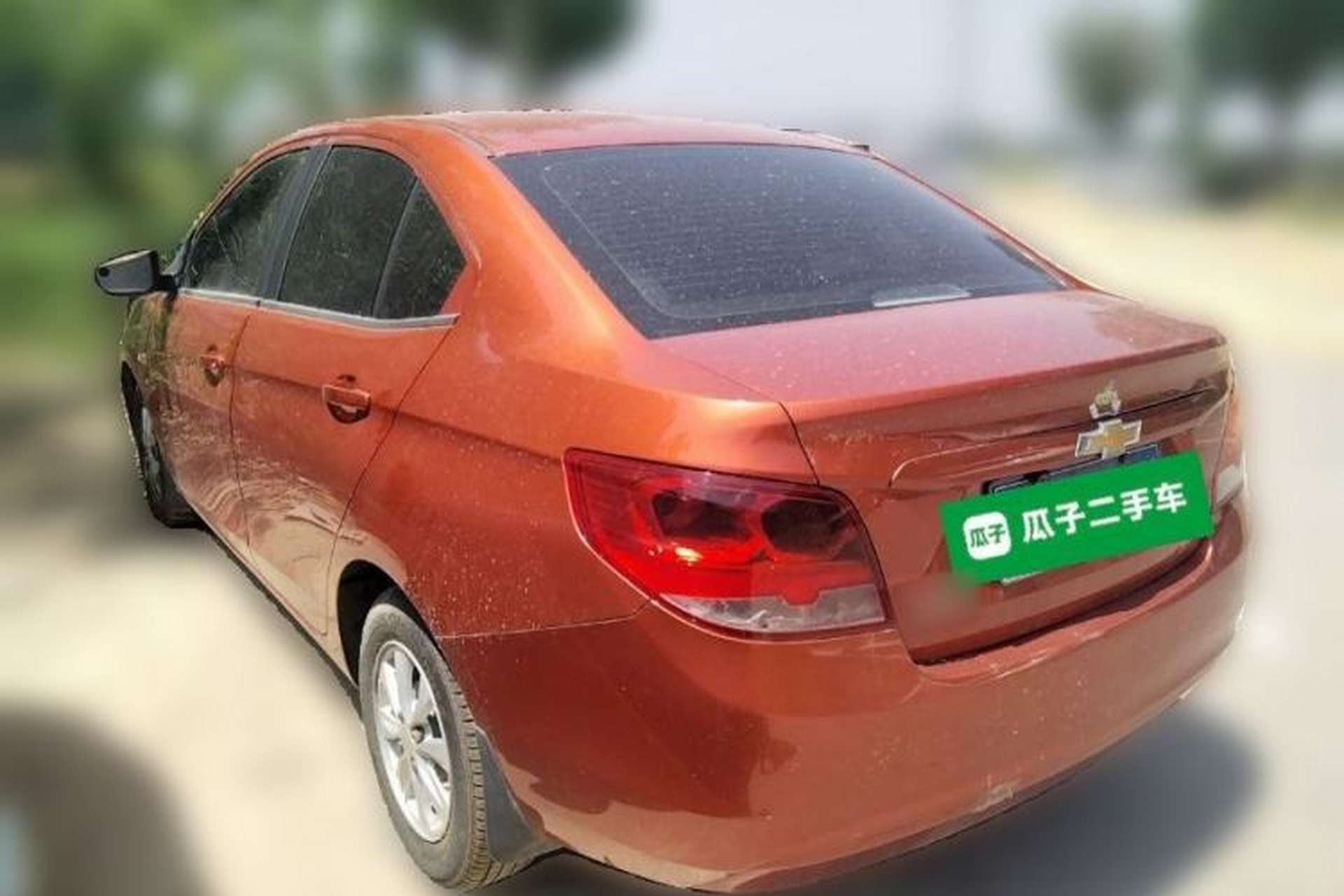 Used Chevrolet Sail 2015 Sail 3 1.5L AMT Happiness Sunroof Edition Rear Left 45 Deg