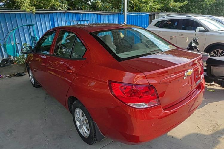 Used Chevrolet Sail 2015 Sail 3 1.3L Manual Ideal Edition Rear Left 45 Deg