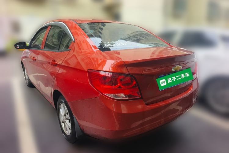 Used Chevrolet Sail 2015 Sail 3 1.3L AMT Ideal Edition Rear Left 45 Deg
