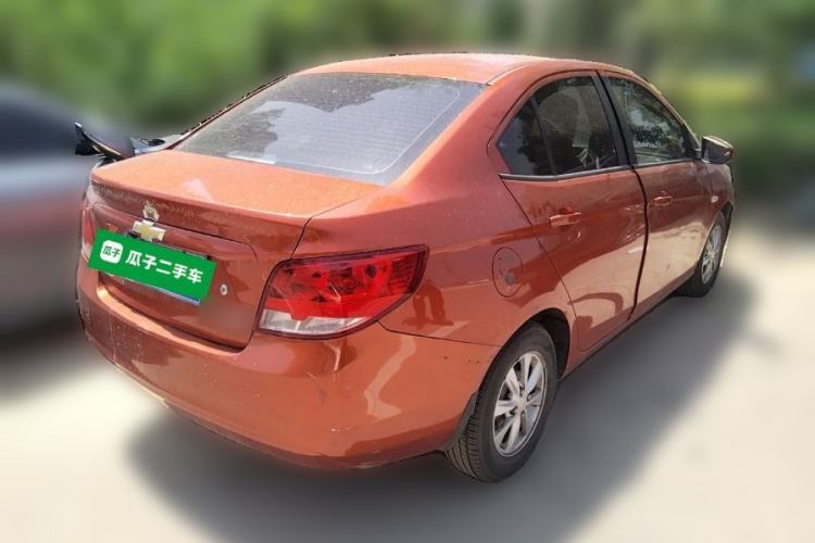 Used Chevrolet Sail 2015 Sail 3 1.5L AMT Happiness Sunroof Edition Rear Right 45 Deg
