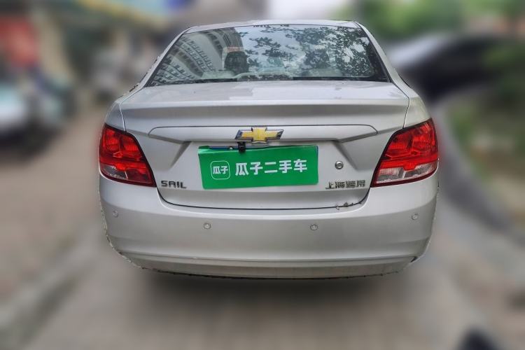 Used Chevrolet Sail 2015 Sail 3 1.3L AMT Ideal Edition Rear
