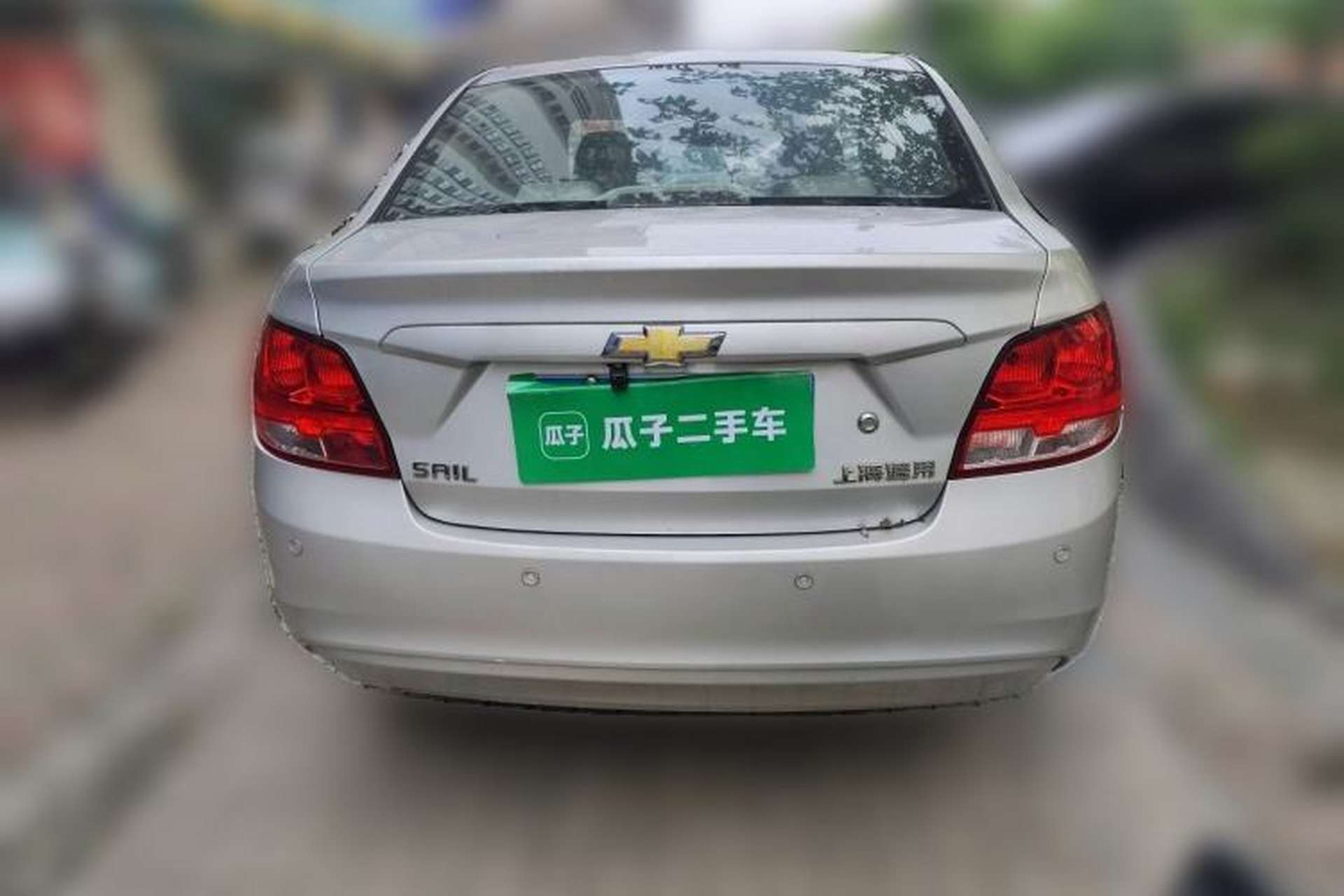 Used Chevrolet Sail 2015 Sail 3 1.3L AMT Ideal Edition Rear