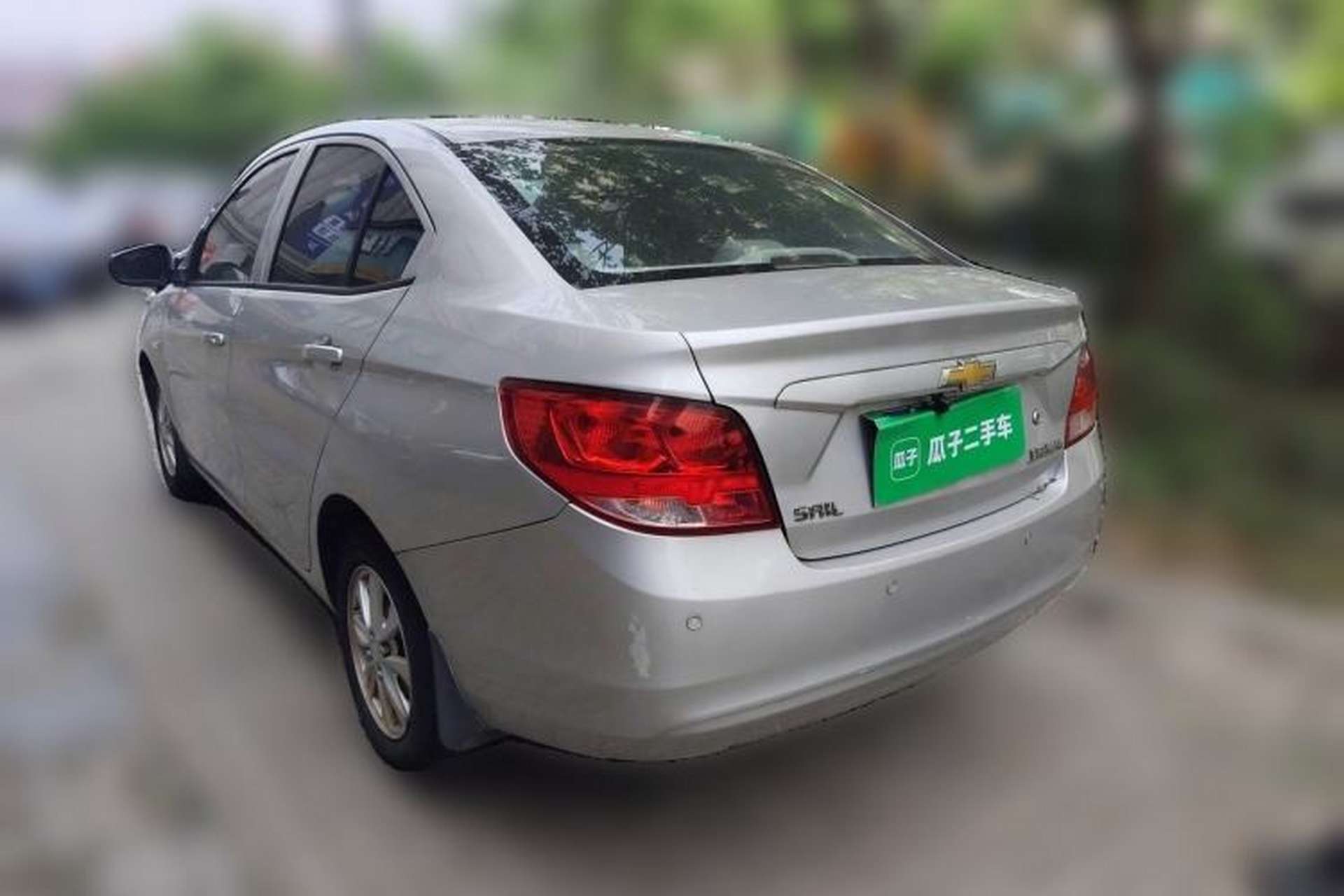 Used Chevrolet Sail 2015 Sail 3 1.3L AMT Ideal Edition Rear Left 45 Deg