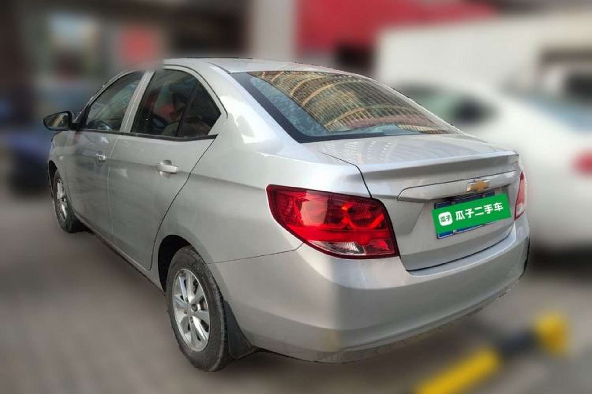 Used Chevrolet Sail 2015 Sail 3 1.3L Manual Ideal Edition Rear Left 45 Deg