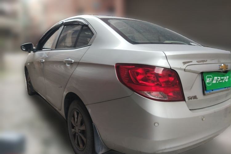 Used Chevrolet Sail 2015 Sail 3 1.3L AMT Ideal Edition Rear Left 45 Deg