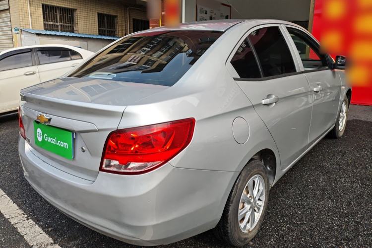 Used Chevrolet Sail 2015 Sail 3 1.3L AMT Ideal Edition Rear Right 45 Deg