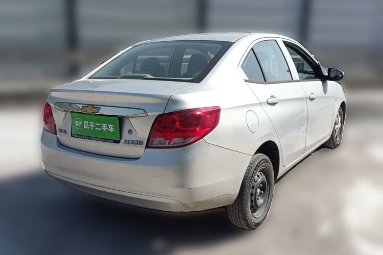 Used Chevrolet Sail 2015 Sail 3 1.3L AMT Ideal Sunroof Edition Rear Right 45 Deg