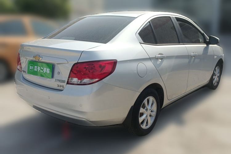 Used Chevrolet Sail 2015 Sail 3 1.5L Manual Happiness Edition Rear Right 45 Deg