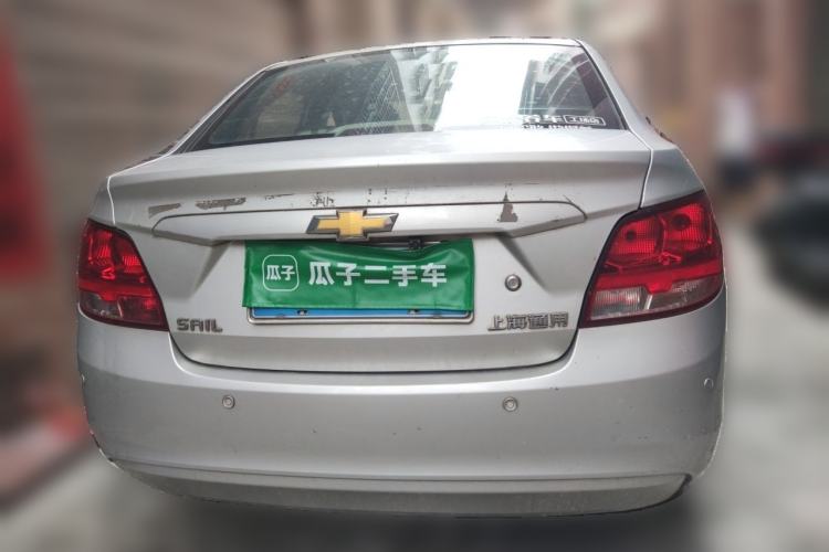 Used Chevrolet Sail 2015 Sail 3 1.3L AMT Ideal Edition Rear