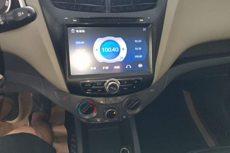 Used Chevrolet Sail 2015 Sail 3 1.3L Manual Ideal Edition Audio And AC Panel