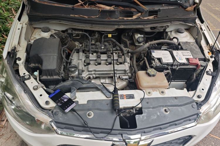Used Chevrolet Sail 2015 Sail 3 1.5L AMT Happiness Sunroof Edition Engine Bay