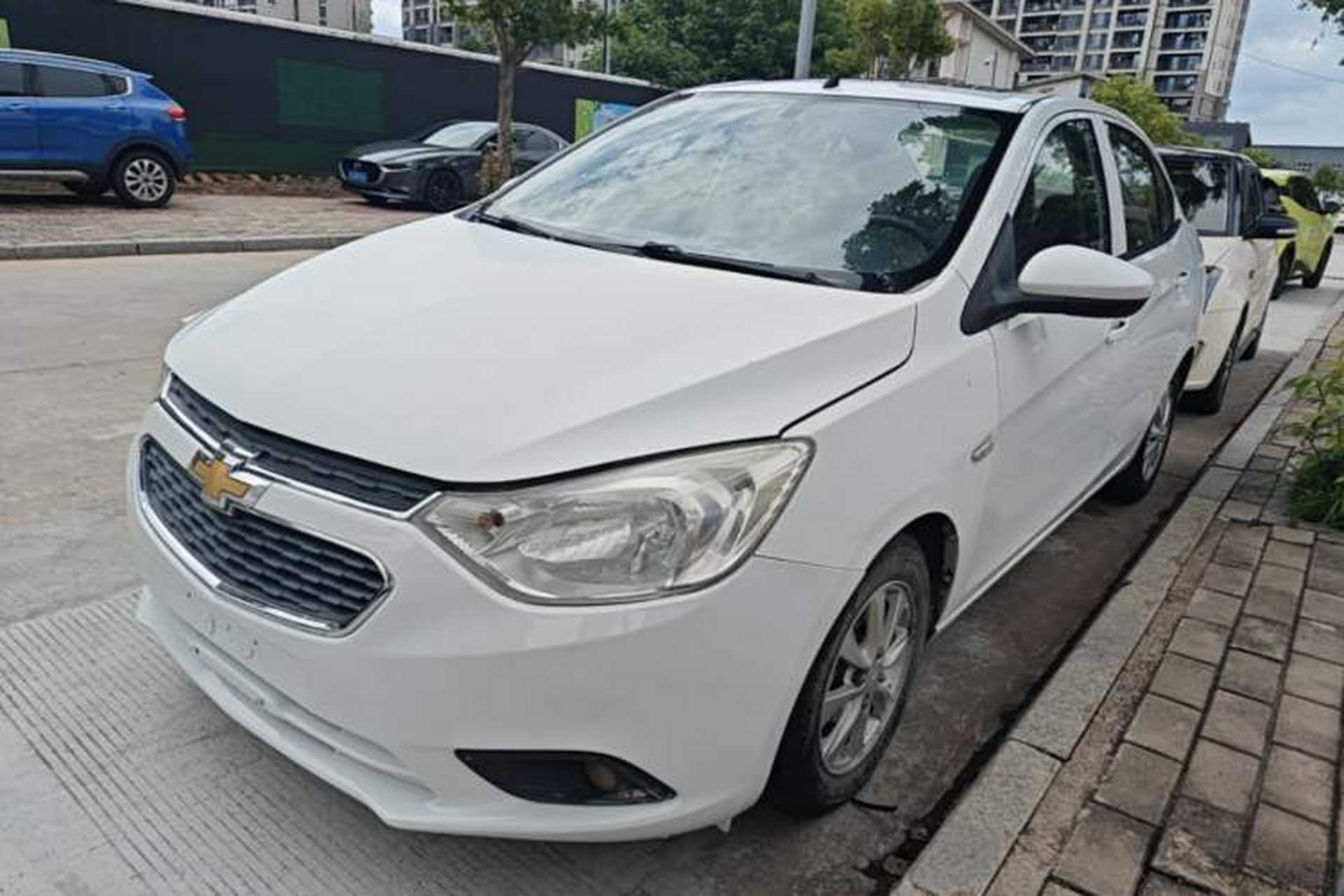 Used Chevrolet Sail 2015 Sail 3 1.5L Manual with Ideal Sunroof Edition Front Left 45 Deg