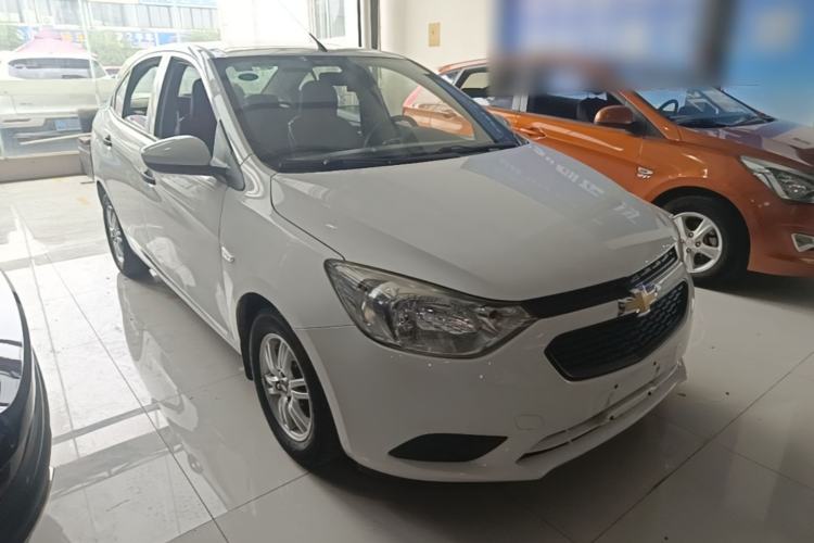 Used Chevrolet Sail 2015 Sail 3 1.3L Manual Ideal Edition Front Right 45 Deg