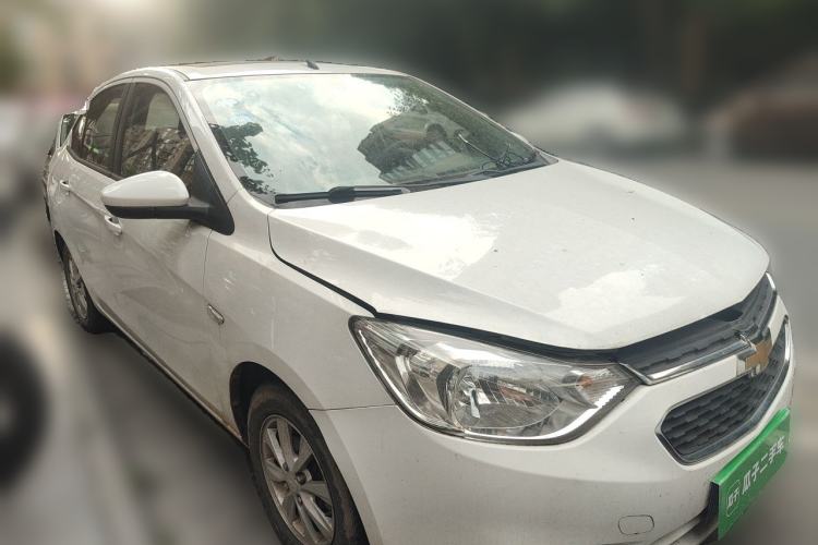 Used Chevrolet Sail 2015 Sail 3 1.5L AMT Happiness Sunroof Edition Front Right 45 Deg