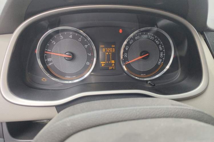 Used Chevrolet Sail 2015 Sail 3 1.5L Manual with Ideal Sunroof Edition Odometer Close Up